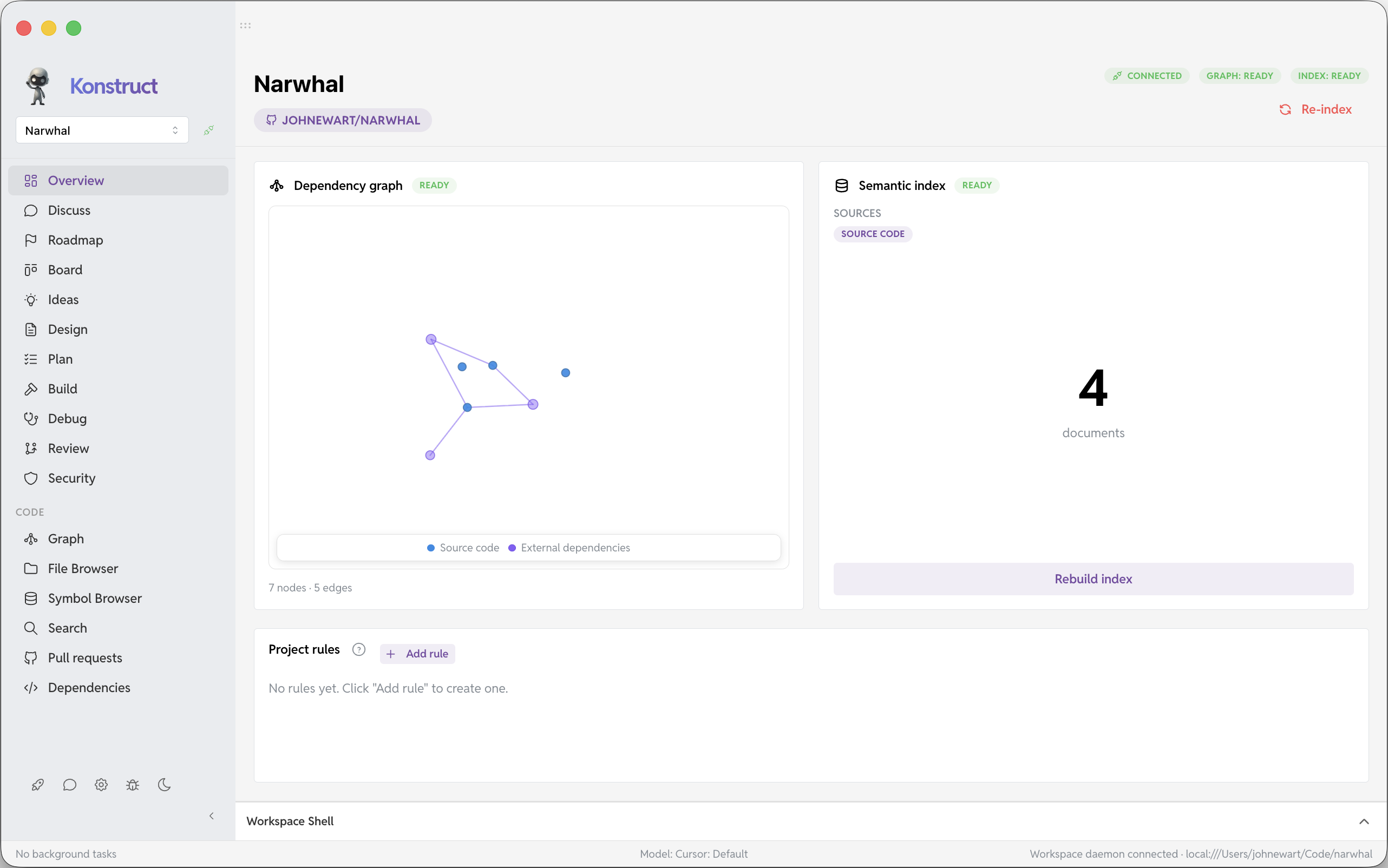 Konstruct screenshot 1
